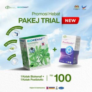 Pakej Trial (1 BIOKENAF+ 1 POSTBIOTIC)