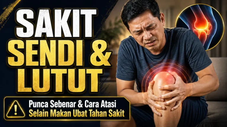 Sakit Sendi & Lutut: Punca Sebenar & Cara Atasi Selain Makan Ubat Tahan Sakit